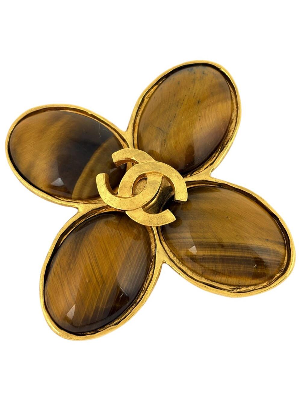 Chanel Cc Logo Brooch Metal #319430C17B